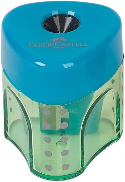 Pencil Sharpener - 1 Hole - Triangular - with Tank - Faber Castell