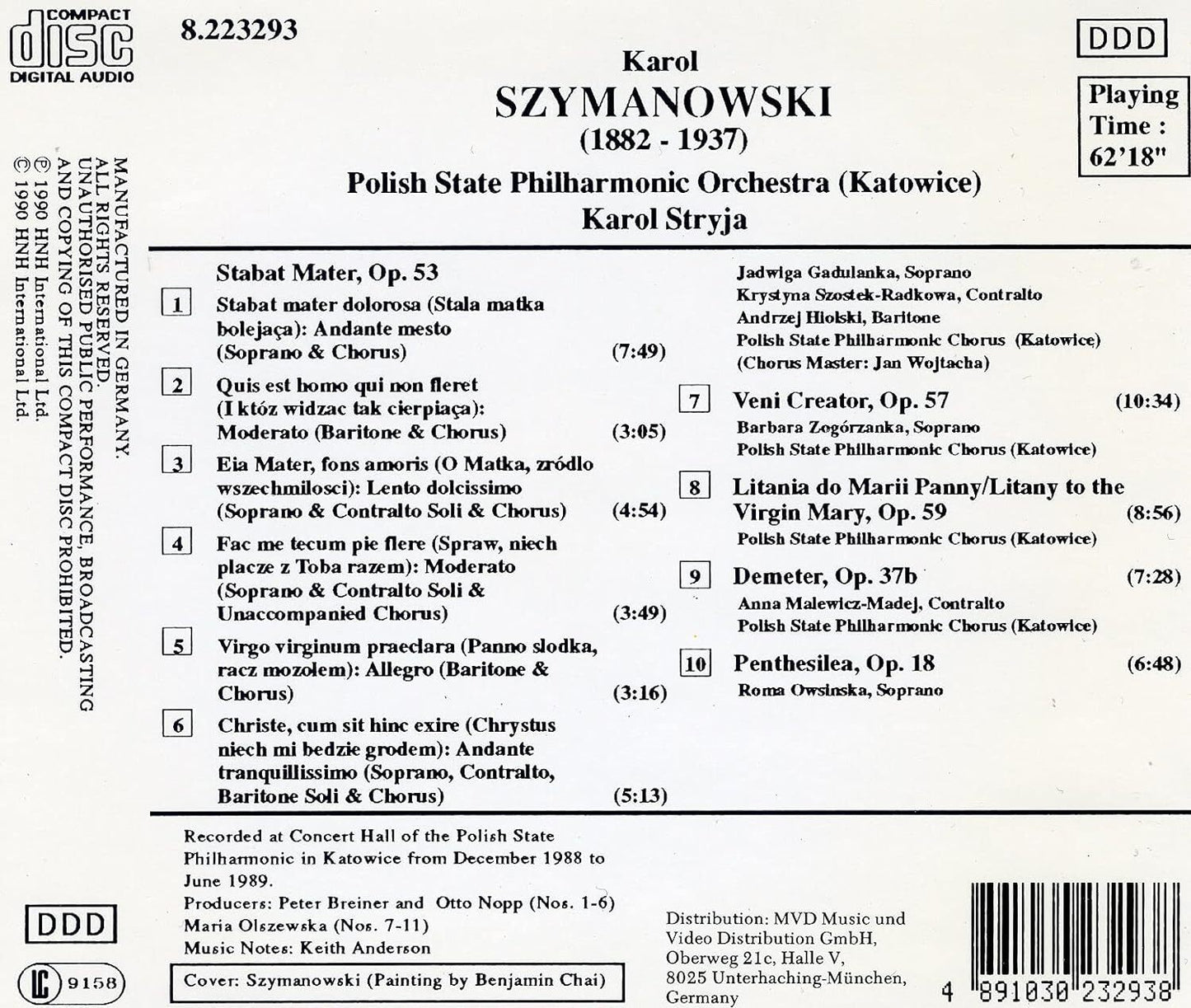 Szymanowski: Stabat Mater
