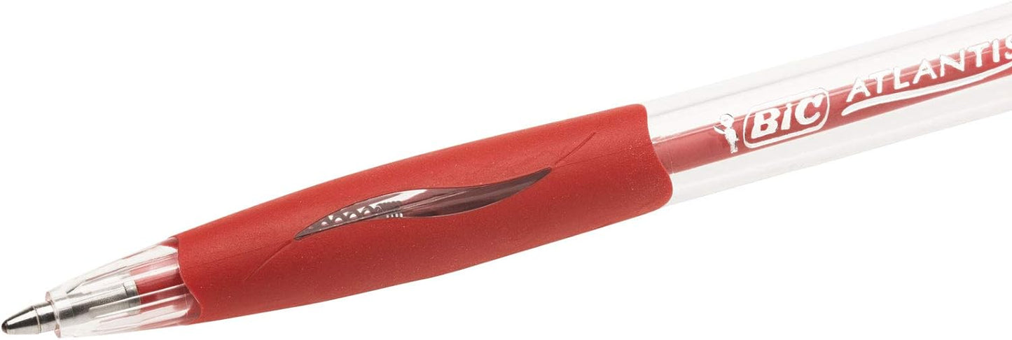 BIC Atlantis Clic Ball Pen 1.0mm Box of 12