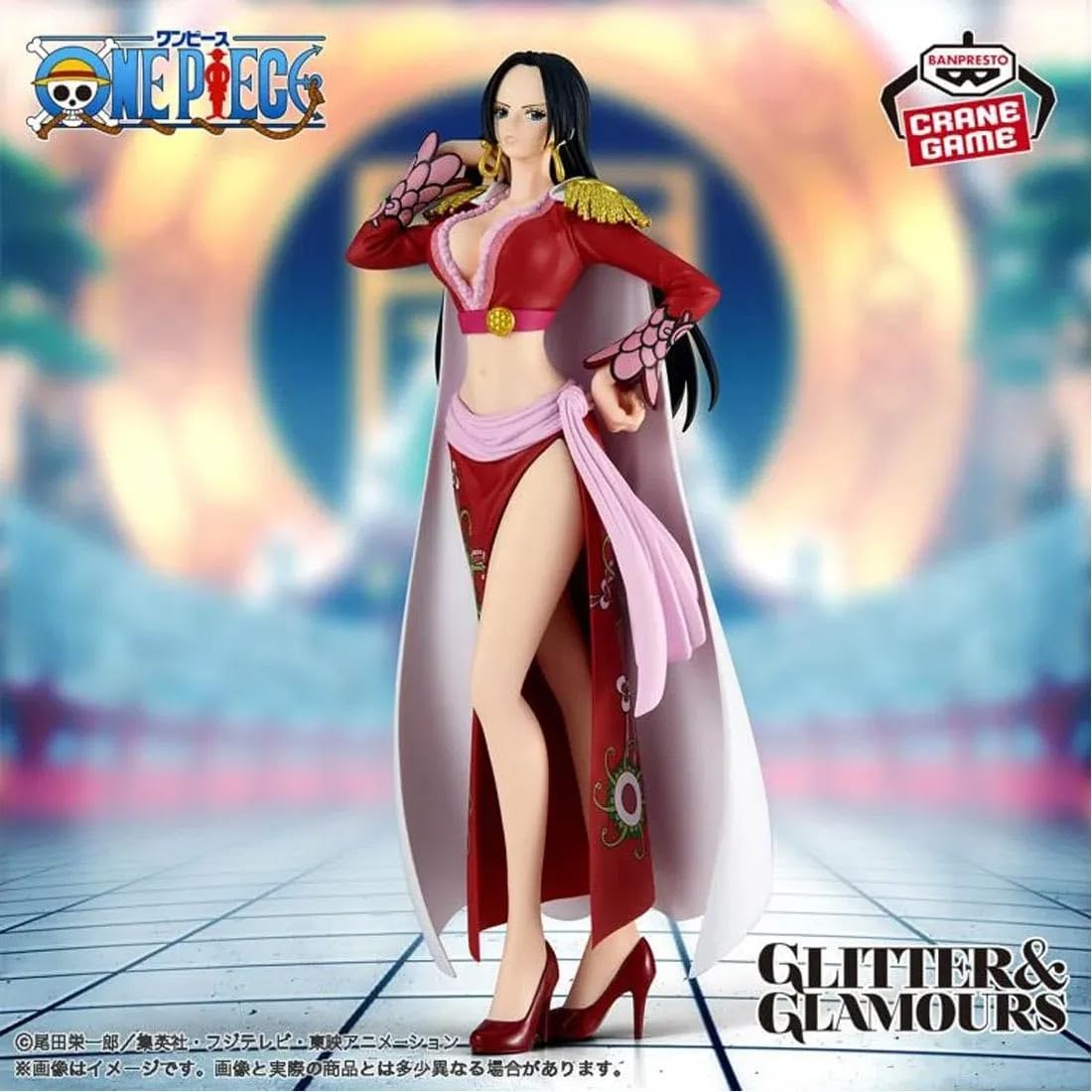Banpresto Boa Hancock II BP29084P BP29084P Verzamelfiguur, glitter & glamours, 22 cm, meerkleurig, ideaal voor anime-fans