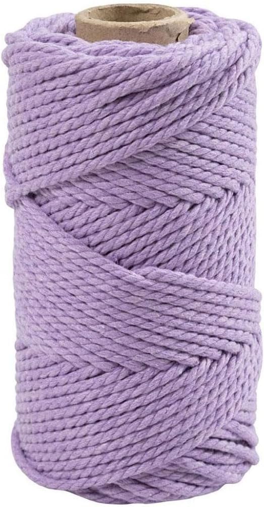 Creativ Company - Macrame Koord Paars 55m
