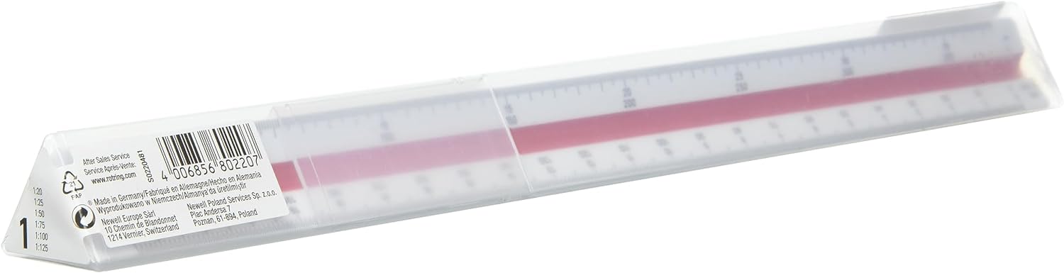 Rotring 220481 Triangular Reduction Scale Architect