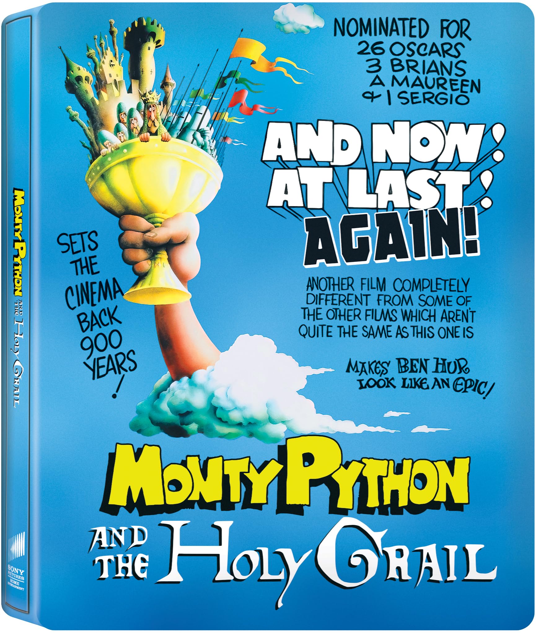 Monty Python & the Holy Grail (E Il Sacro Graal) Steelbook - Italian Import