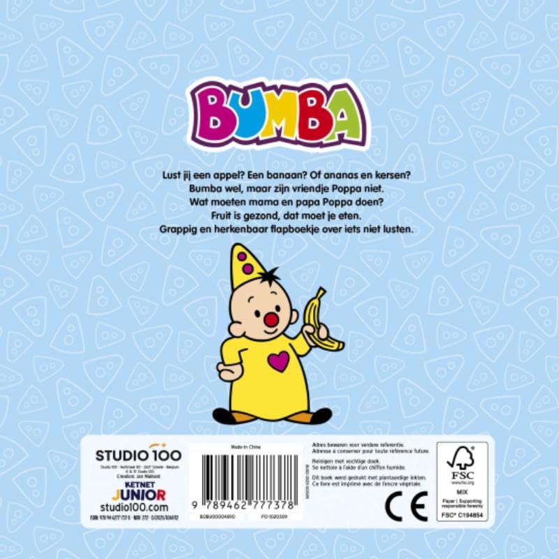Bumba : kartonboek met flapjes - Lust jij dat?