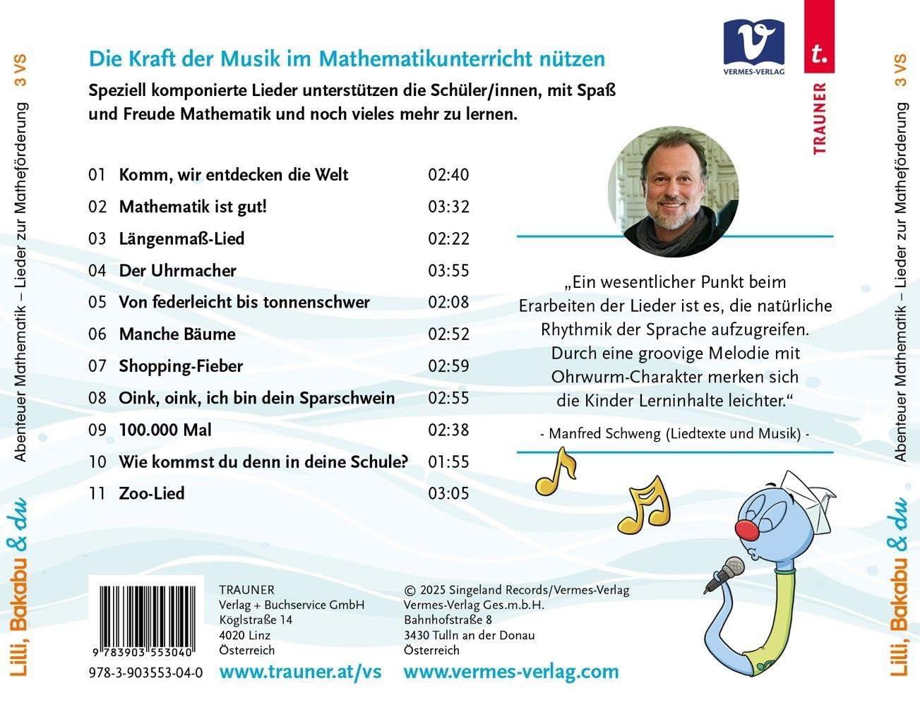 Lilli, Bakabu & Du: Abenteuer Mathematik 3