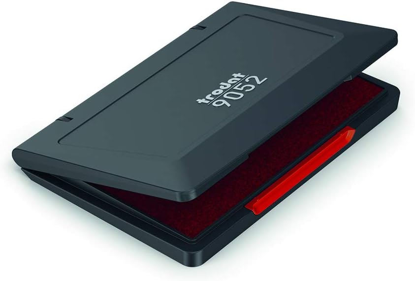 Trodat Standard Ink Pad for Traditional Stamps - 110 x 70 mm (Red