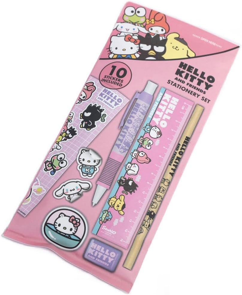 Blue Sky Hello Kitty Stationery Set