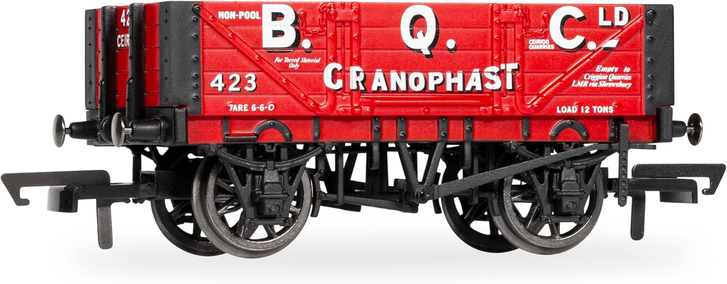 Hornby R60295 BQC 4 Plank Wagon No423