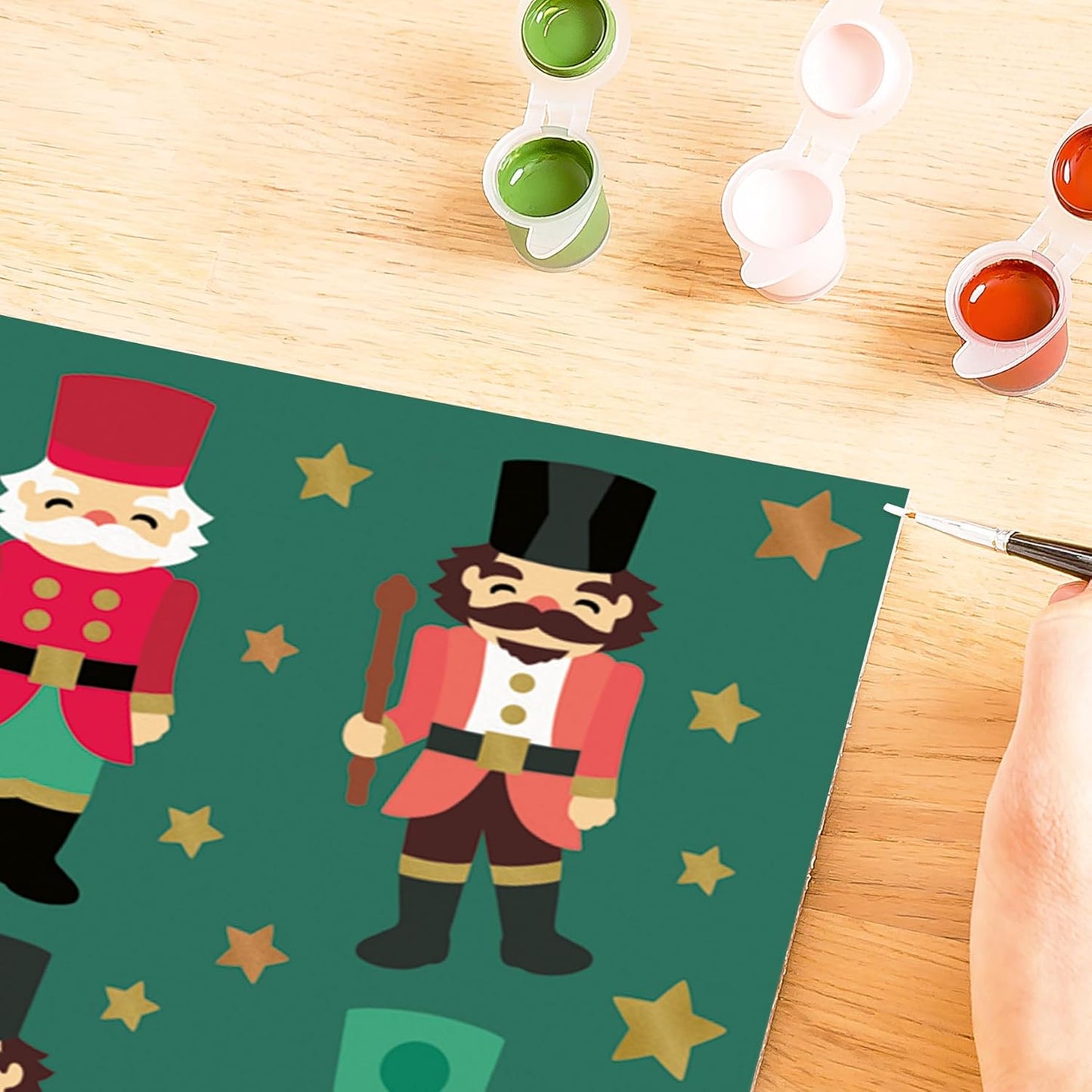 CreArt Adults Trend - Christmas Nutcracker Delight: Mit Gold- und Kupferfarbe!