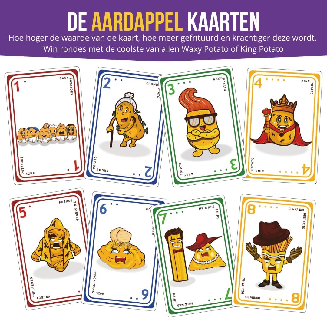 Fried Potatoes - Fried Potatoes Kaartspel Deep Fried editie (NL)