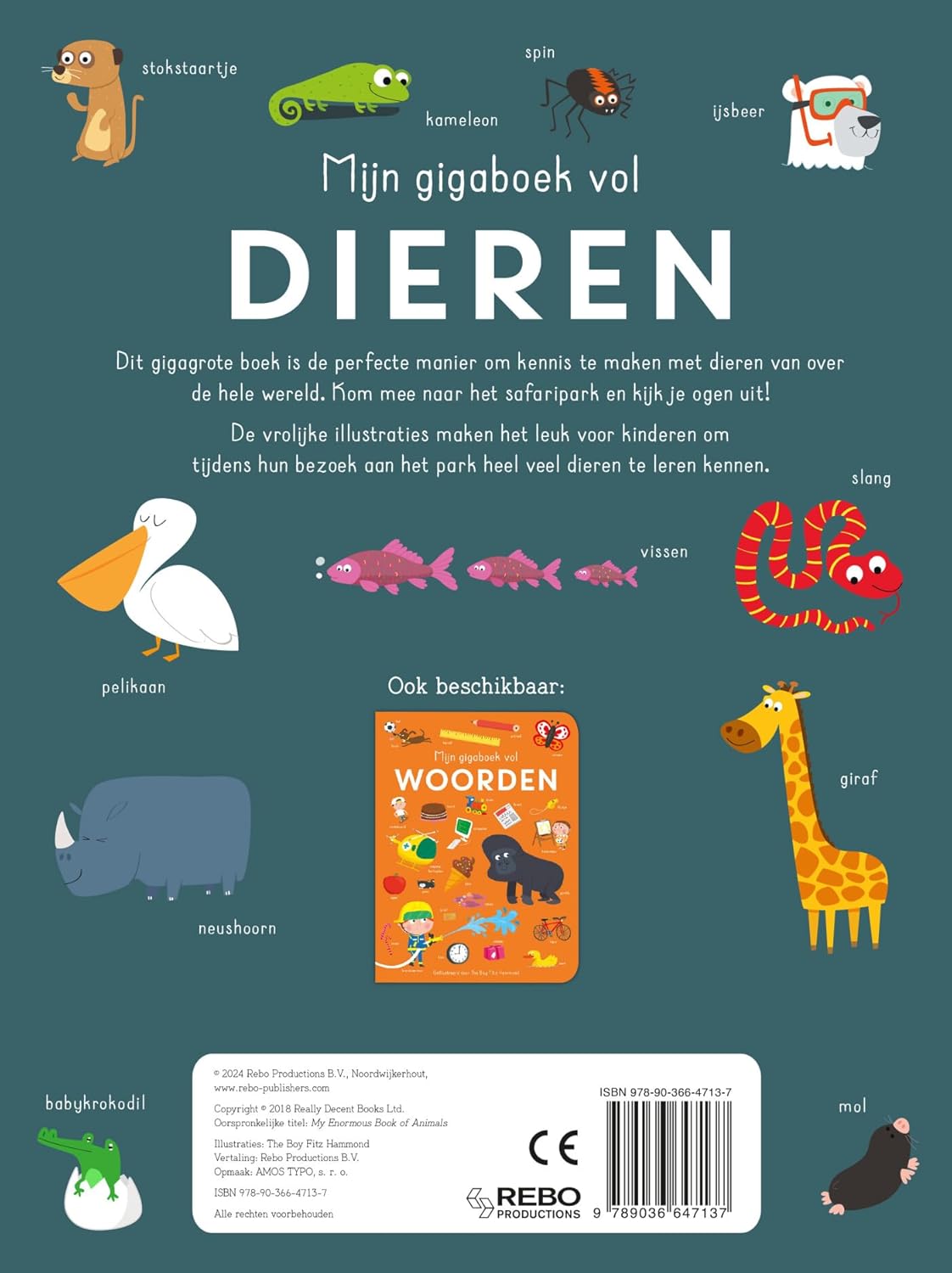 Mijn gigaboek vol dieren