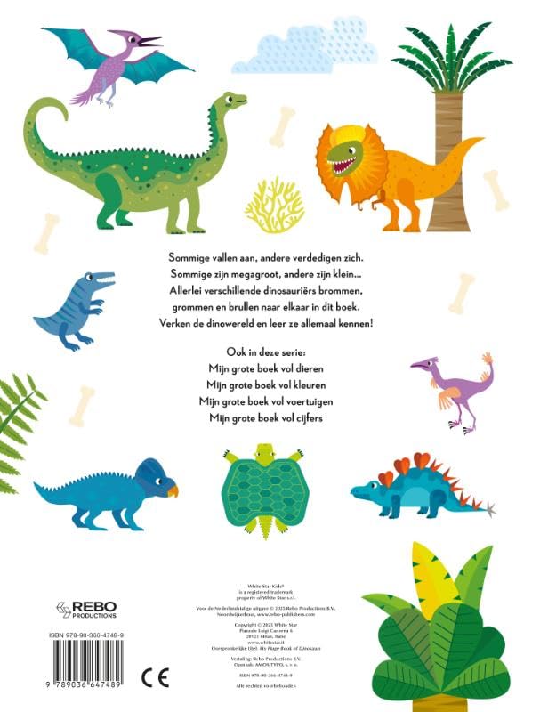 Rebo Publishers - Mijn Grote Boek Vol Dinosaurussen