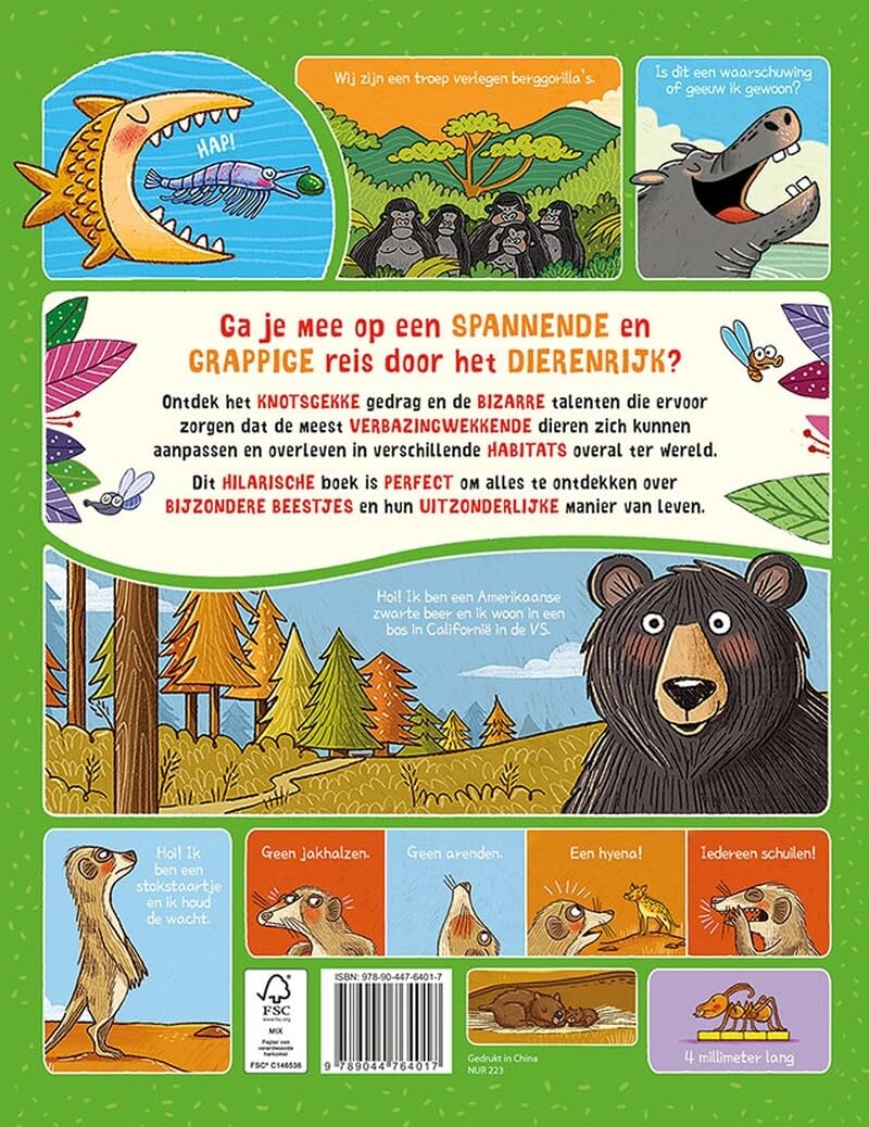 Deltas - De Waanzinnige Wereld van De Dieren Kinderboek