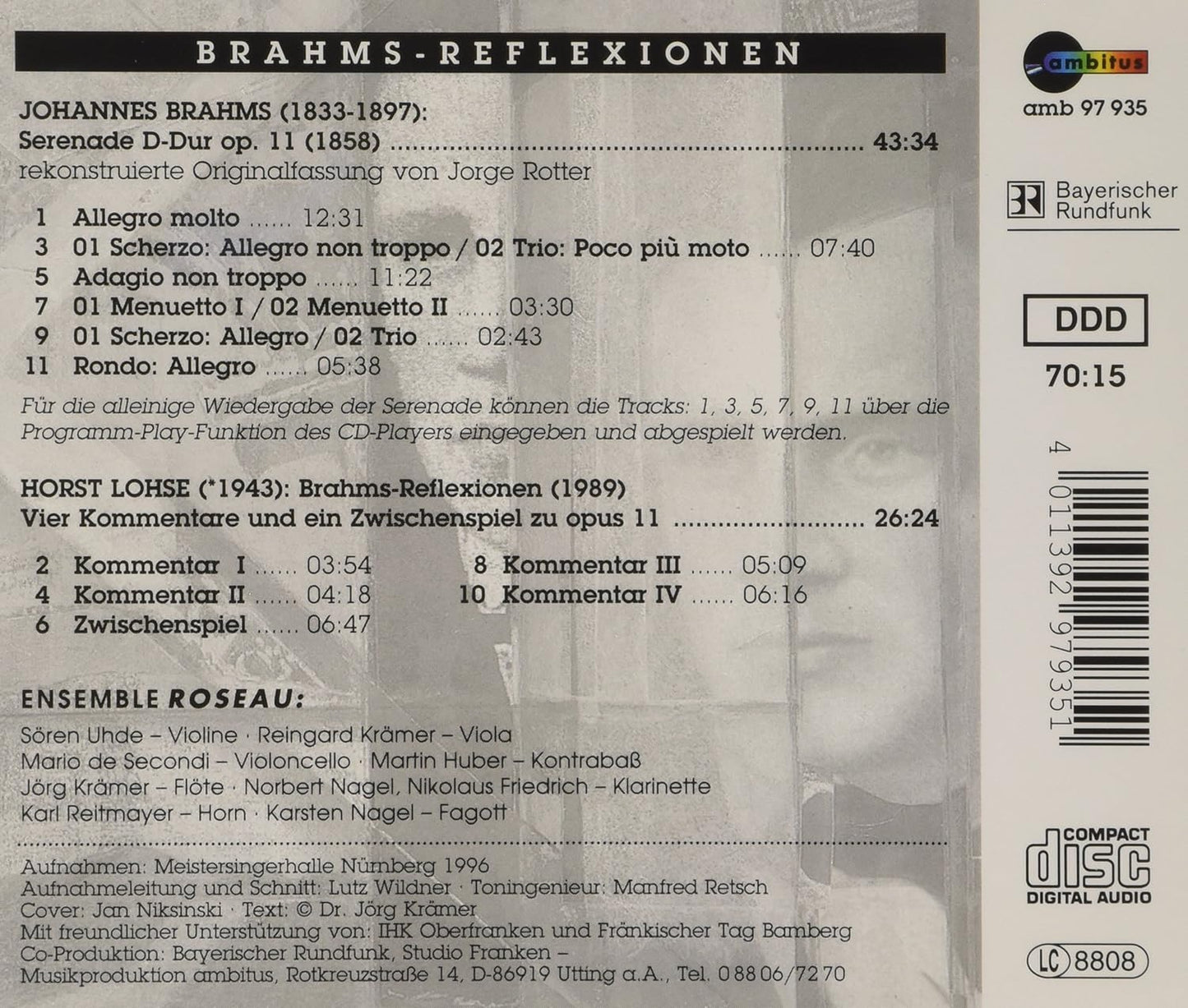 Brahms-Reflexionen