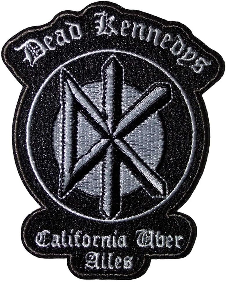 Dead Kennedys California Uber Alles B&W Woven Patch One Size