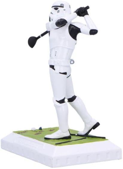 Nemesis Now Star Wars Stormtrooper Hole in None Statue - Officially Licensed Stormtrooper Golf Figurine, Hand Painted, Resin Collectible Pop Culture Décor, 16.5cm