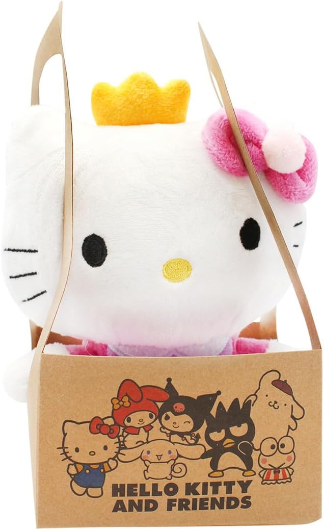 Joy Toy - Hello Kitty Princess Plüsch 14 cm in Kartontäschchen