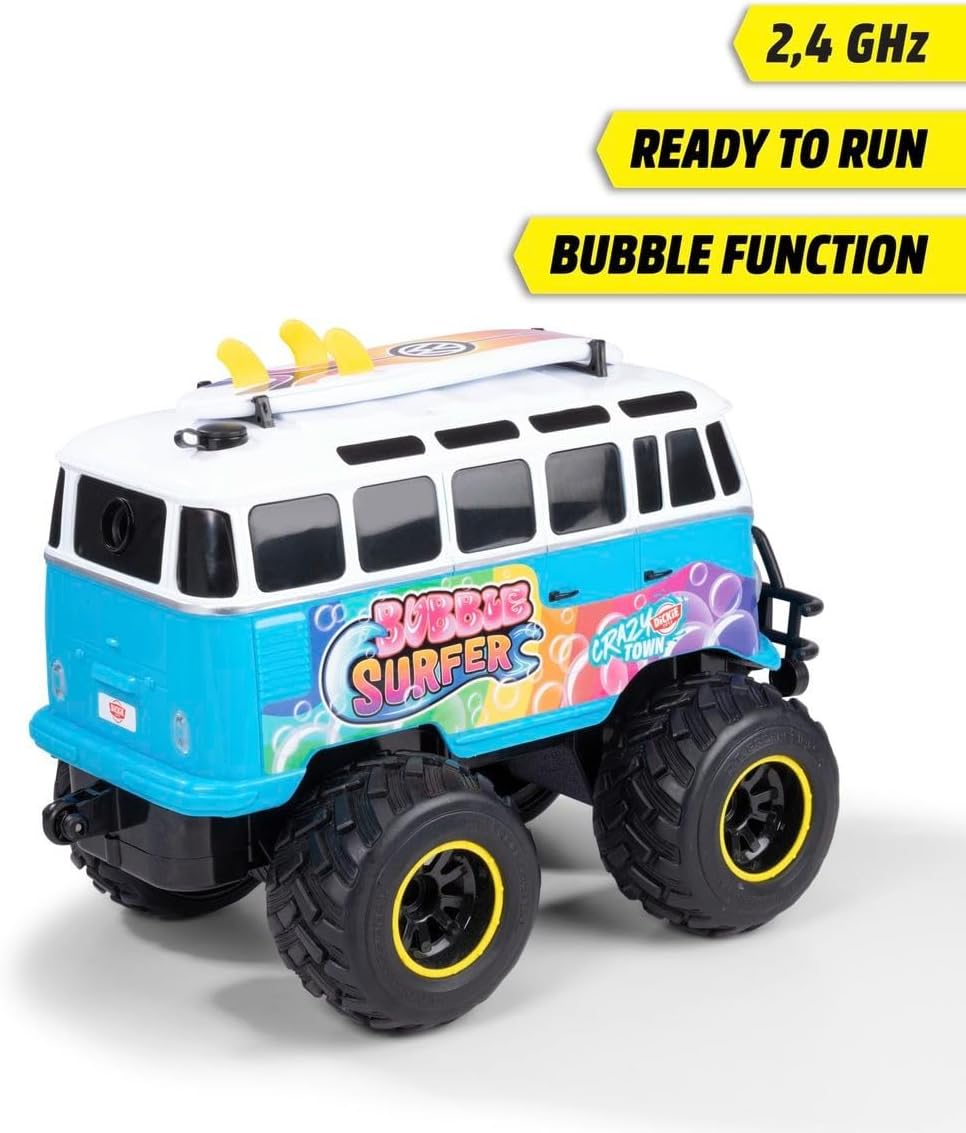 Dickie RC Volkswagen T1 Bubble Bus, Kids Toys, RTR 201106014