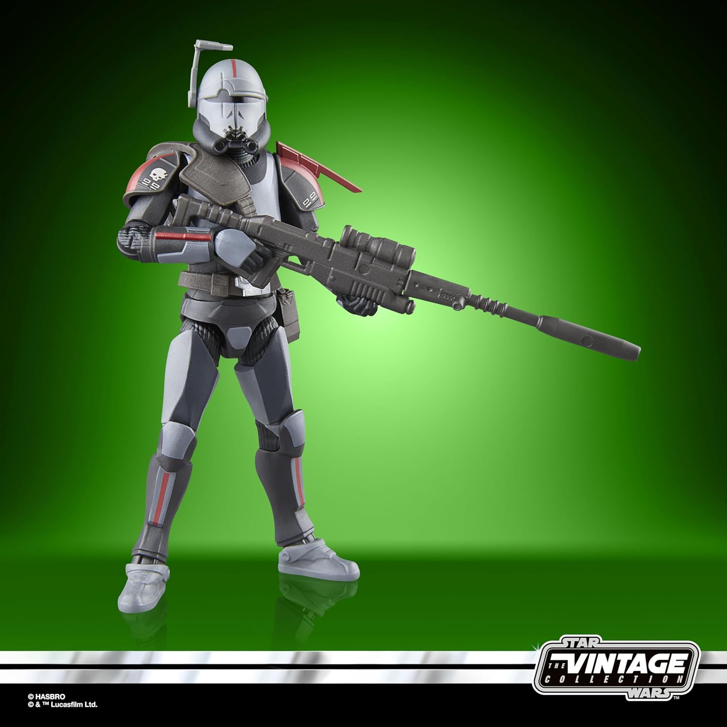 Star Wars Hasbro The Vintage Collection, Crosshair, action figure collezionabile ispirata alla serie The Bad Batch, da 9,5 cm