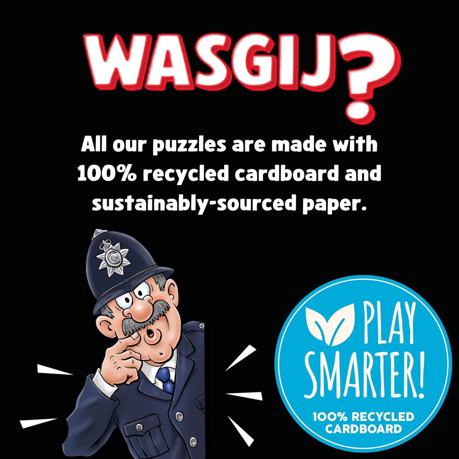 Wasgij Mystery 29, Donation Debacle - Unique 1000 Piece Jigsaw Puzzle for Adults - Colourful, Puzzling, Challenging & Brainteasing Adult Jigsaws - 100% Recycled Cardboard 1000Pc Puzzles - Jumbo