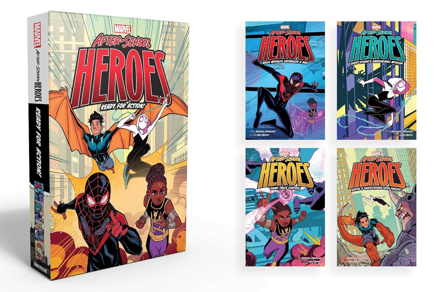 Marvel After-School Heroes Ready for Action! (Boxed Set)