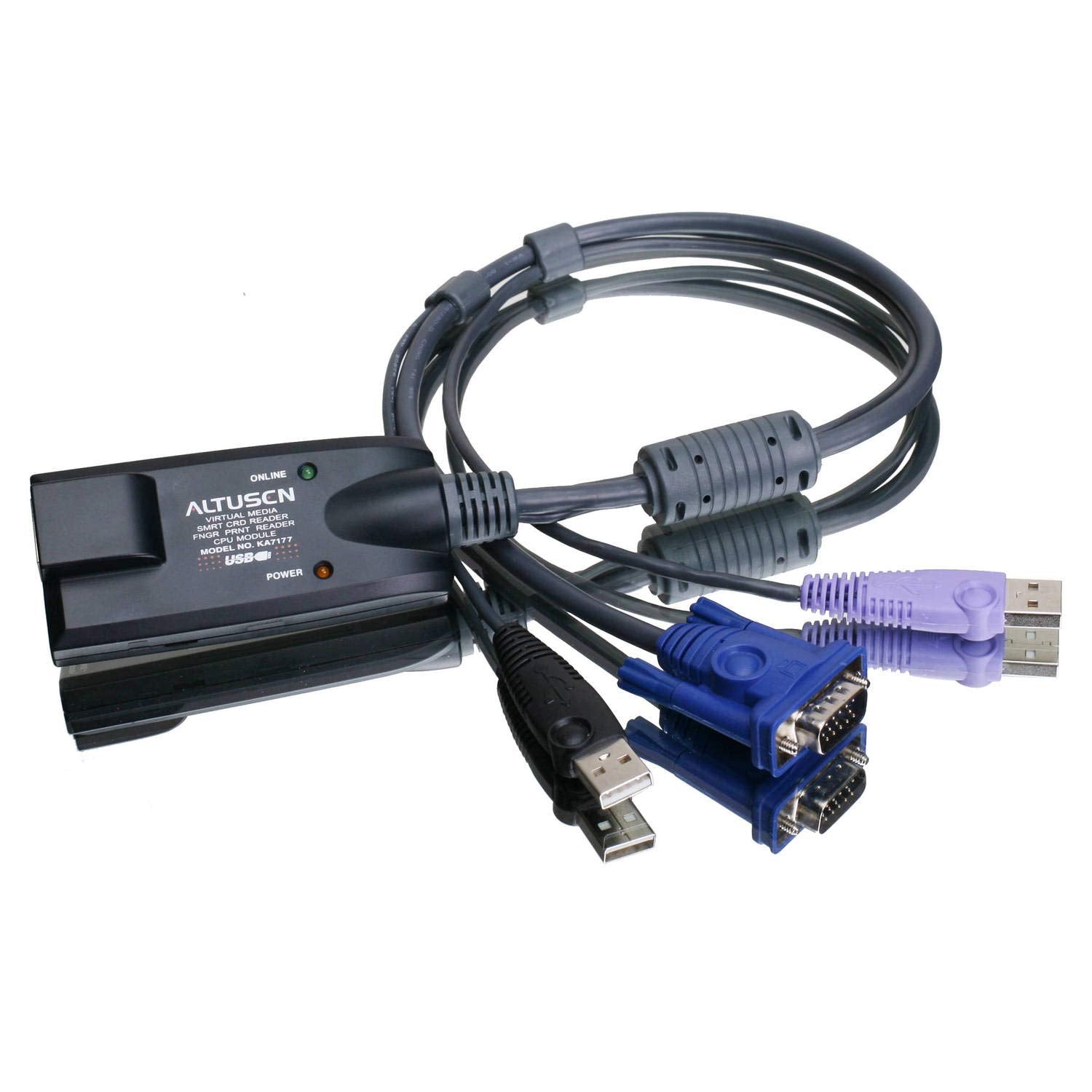 ATEN KA7177 KVM cable Black