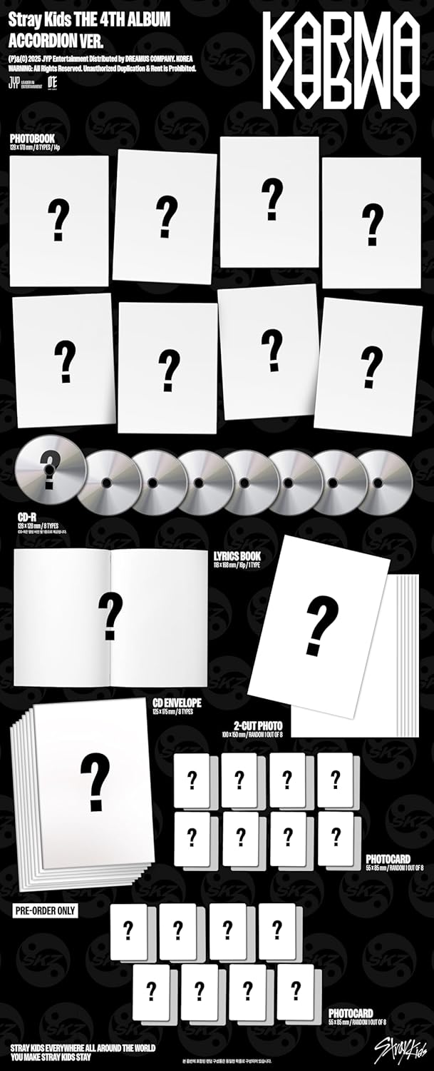 Stray Kids KARMA 4th Full Album ACCORDION - LEE KNOW Ver.