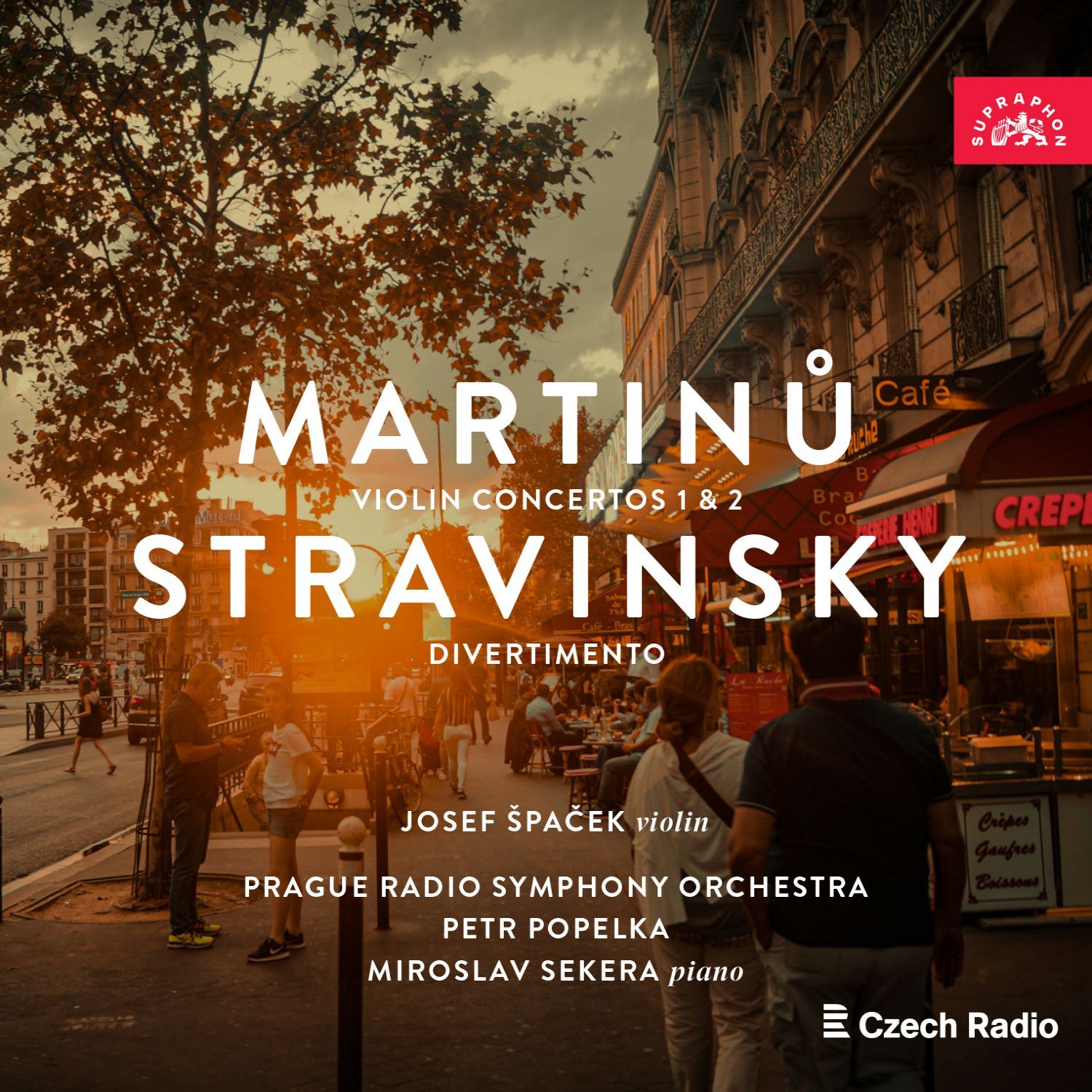 Martinu: Violin Concertos 1 & 2/Stravinsky: Divertimento