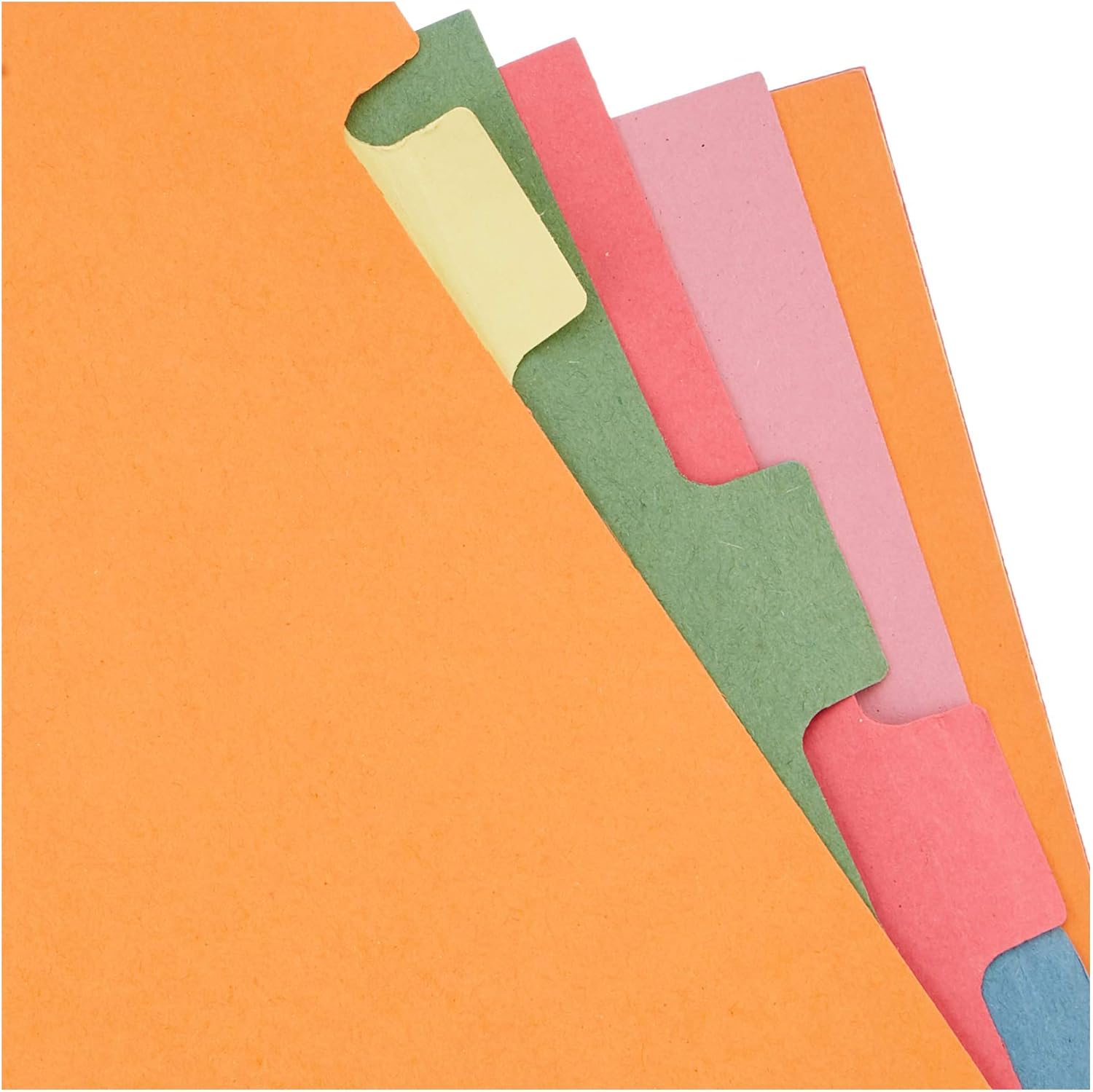 5 Star 330925 Office Subject Dividers Multipunched Manilla Card 12-Part A4 Assorted -Pink