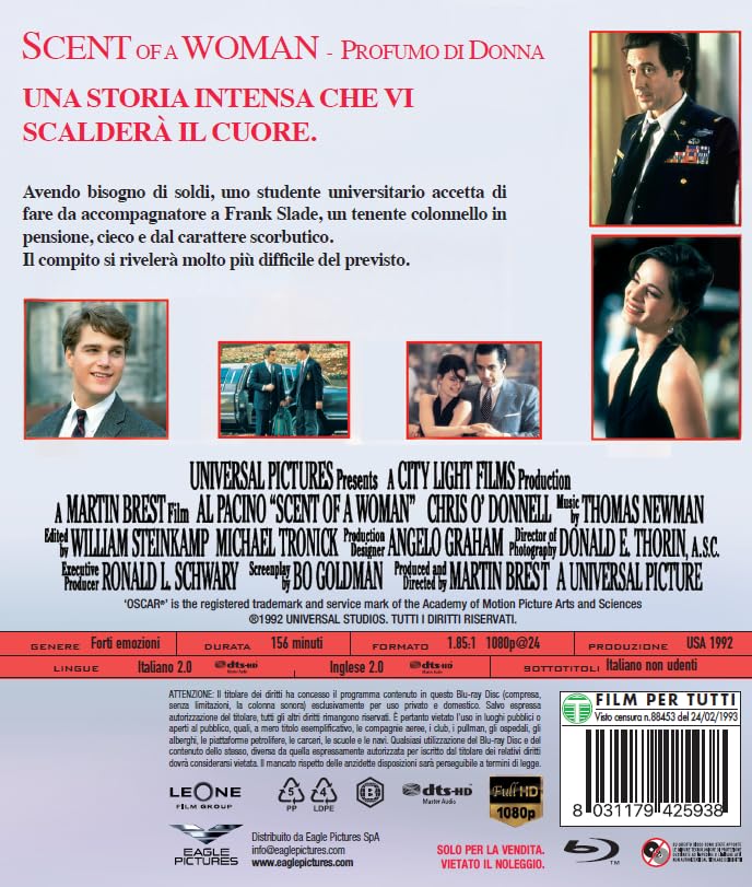 Scent Of A Woman - Profumo Di Donna - Collana Oscar