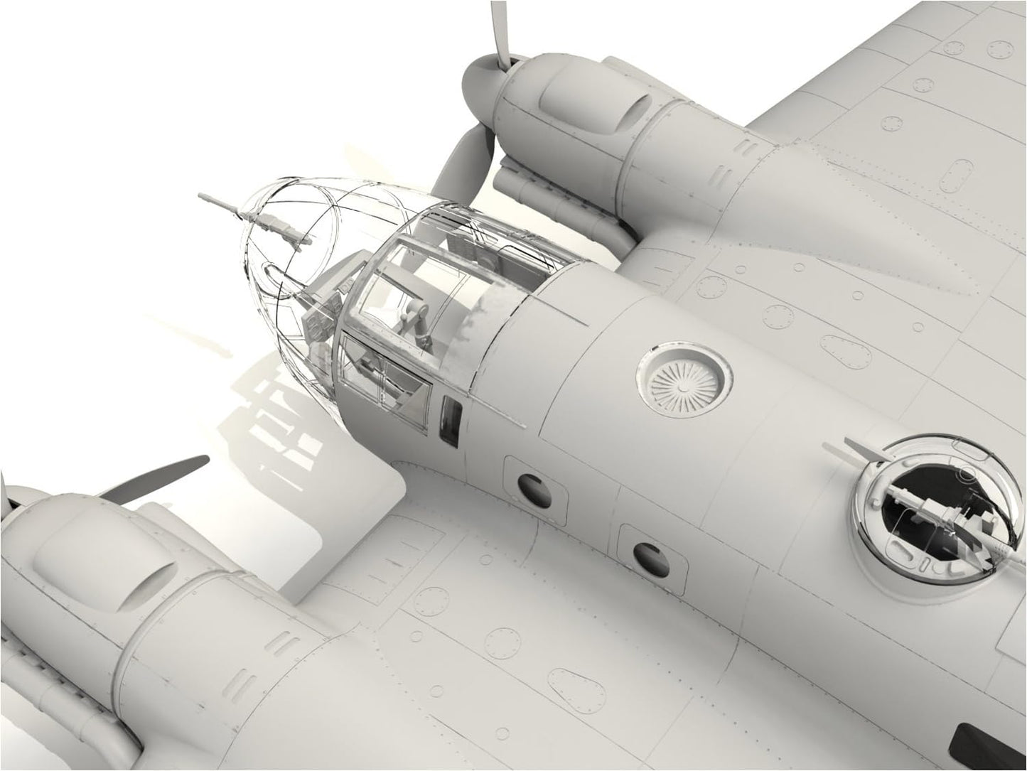 ICM 1:48 - He 111H-20, WWII German Bomber