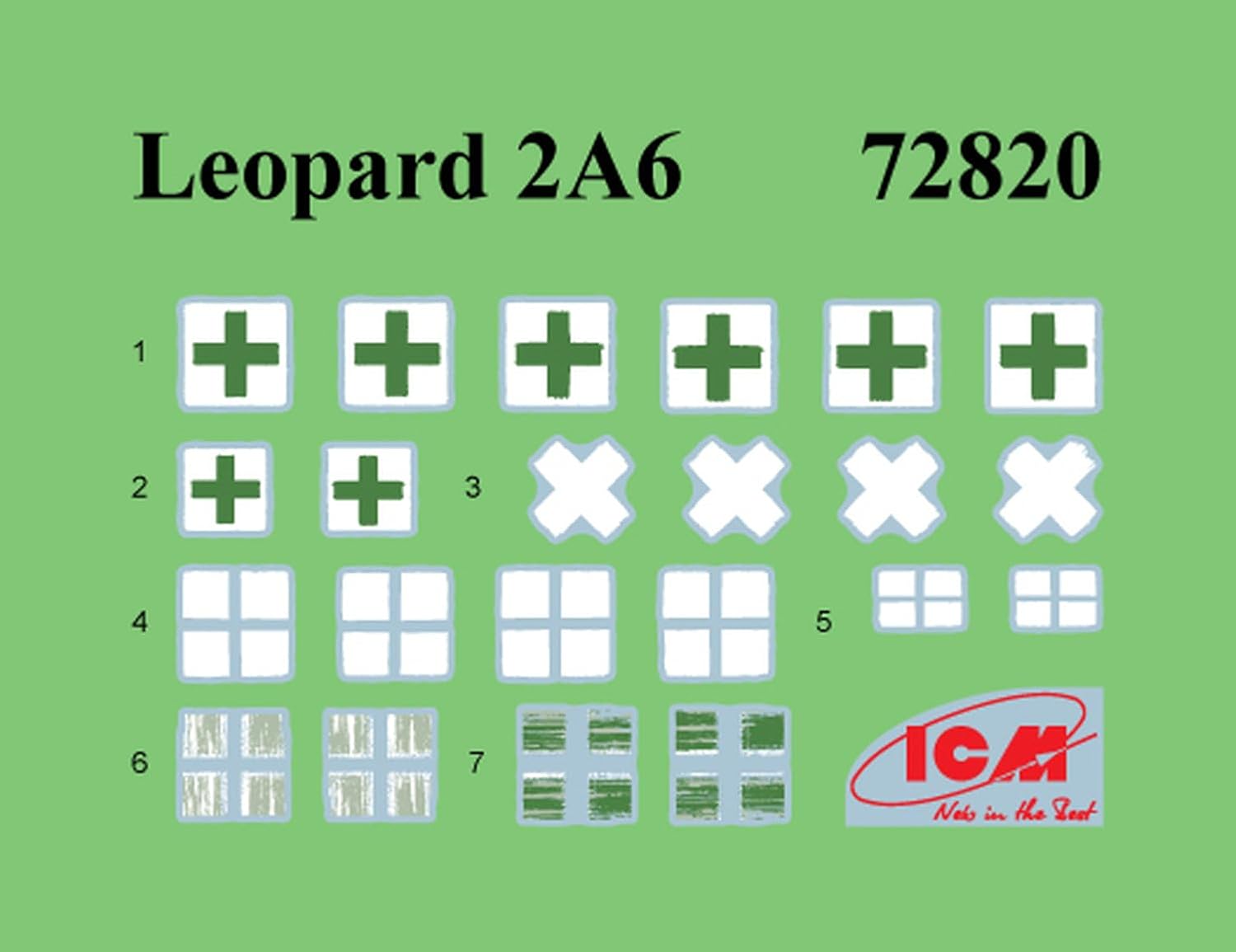 ICM 1:72 -Leopard 2A6, Armed forces of Ukraine
