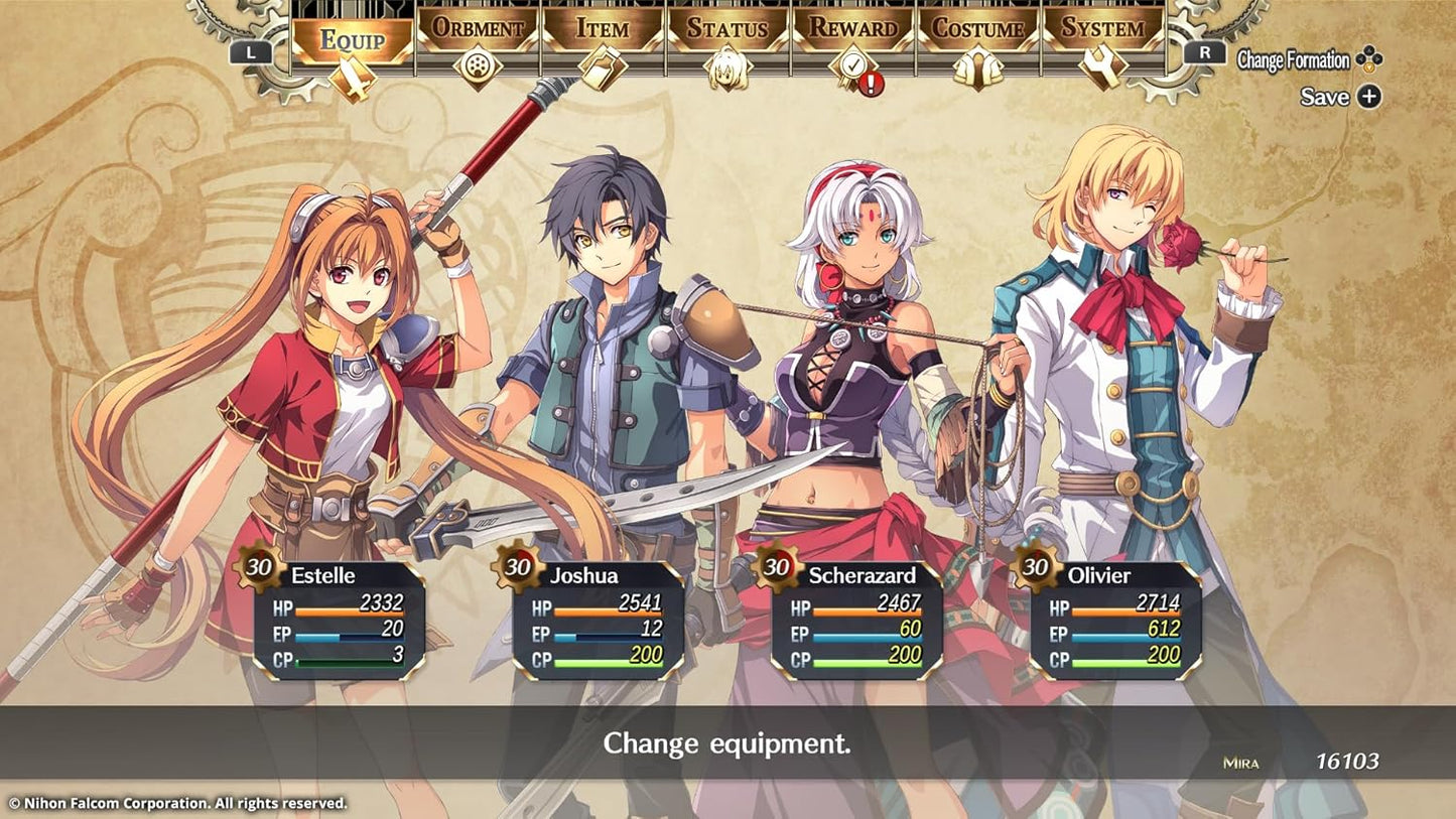 Trails in the Sky 1st Chapter PS5
