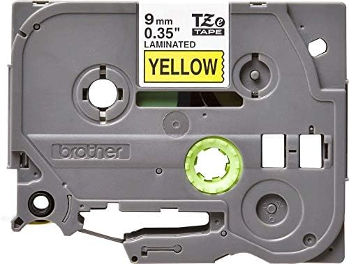 Brother TZe-621 - Black on yellow - Roll (0.9 cm x 8 m) 1 cassette(s) laminated tape - for Brother PT-D210, D600, H110, H200, P-Touch PT-1005, 1880, P-Touch Cube Pro PT-P910
