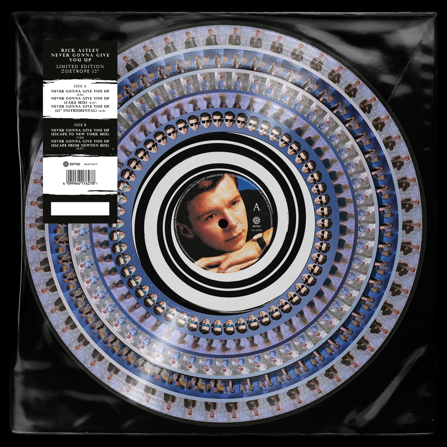 Never Gonna Give You Up (Zoetrope Vinyl)
