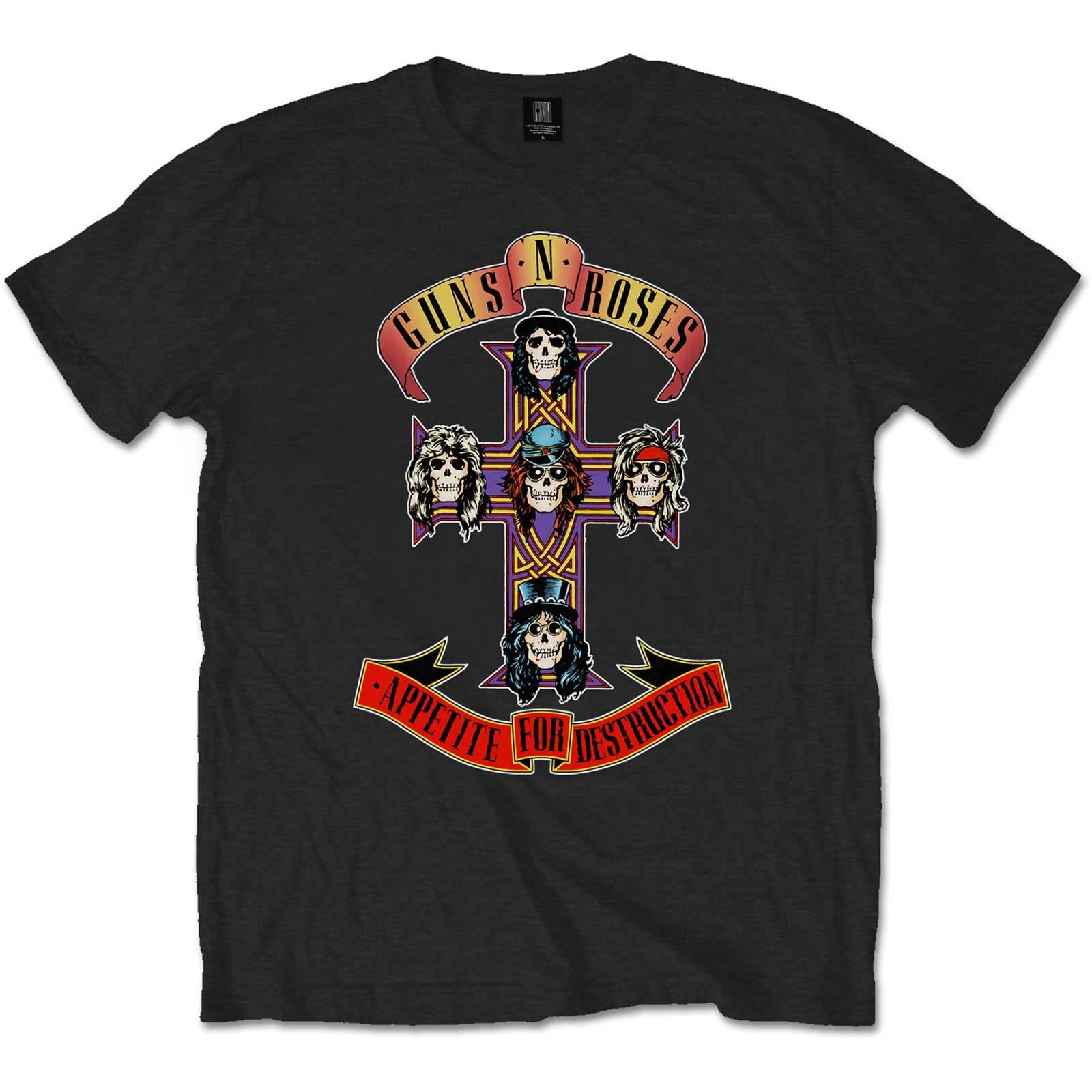 Guns N Roses - Maglietta Appetite For Destruction per bambini/ragazze