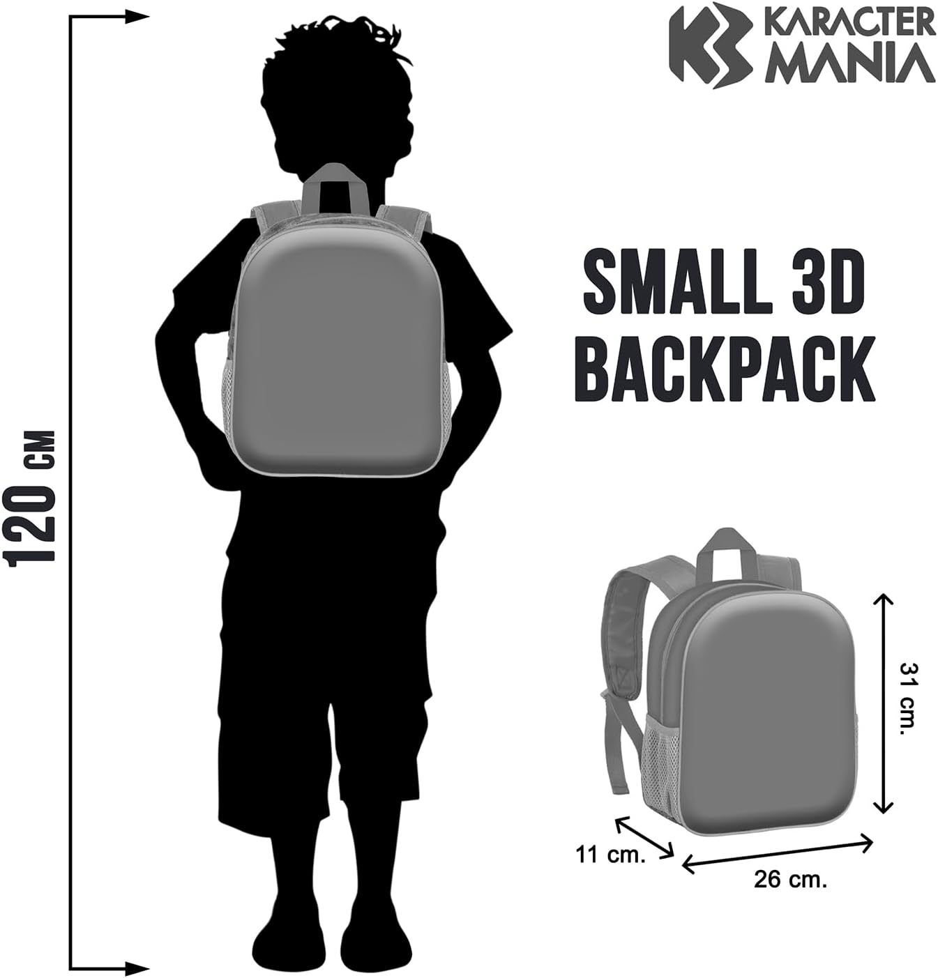 KARACTERMANIA Sac À Dos 3d Elite Sanrio Sac à Dos 3D Elite Sanrio Mixte enfant (lot de 1