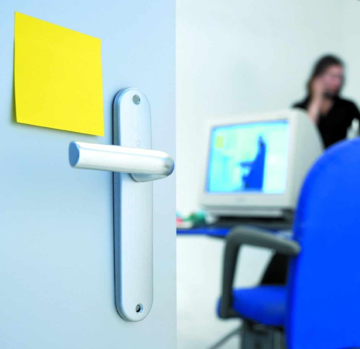 Post-it Super Sticky Notes Cube, Yellow, 76 mm x 76 mm, 350 Sheets/Pad, 1 Pad/Pack