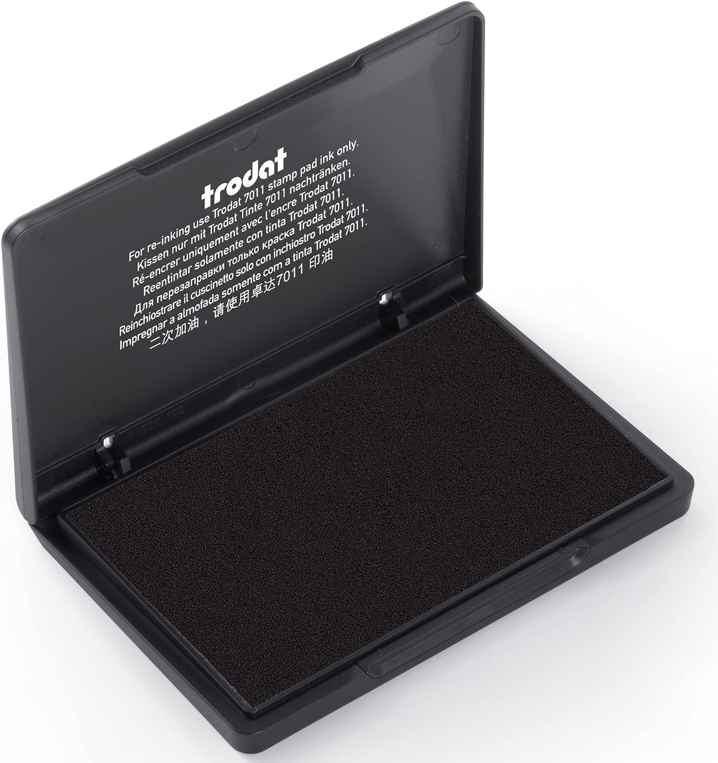 Trodat Standard Ink Pad for Traditional Stamps - 110 x 70 mm (Black