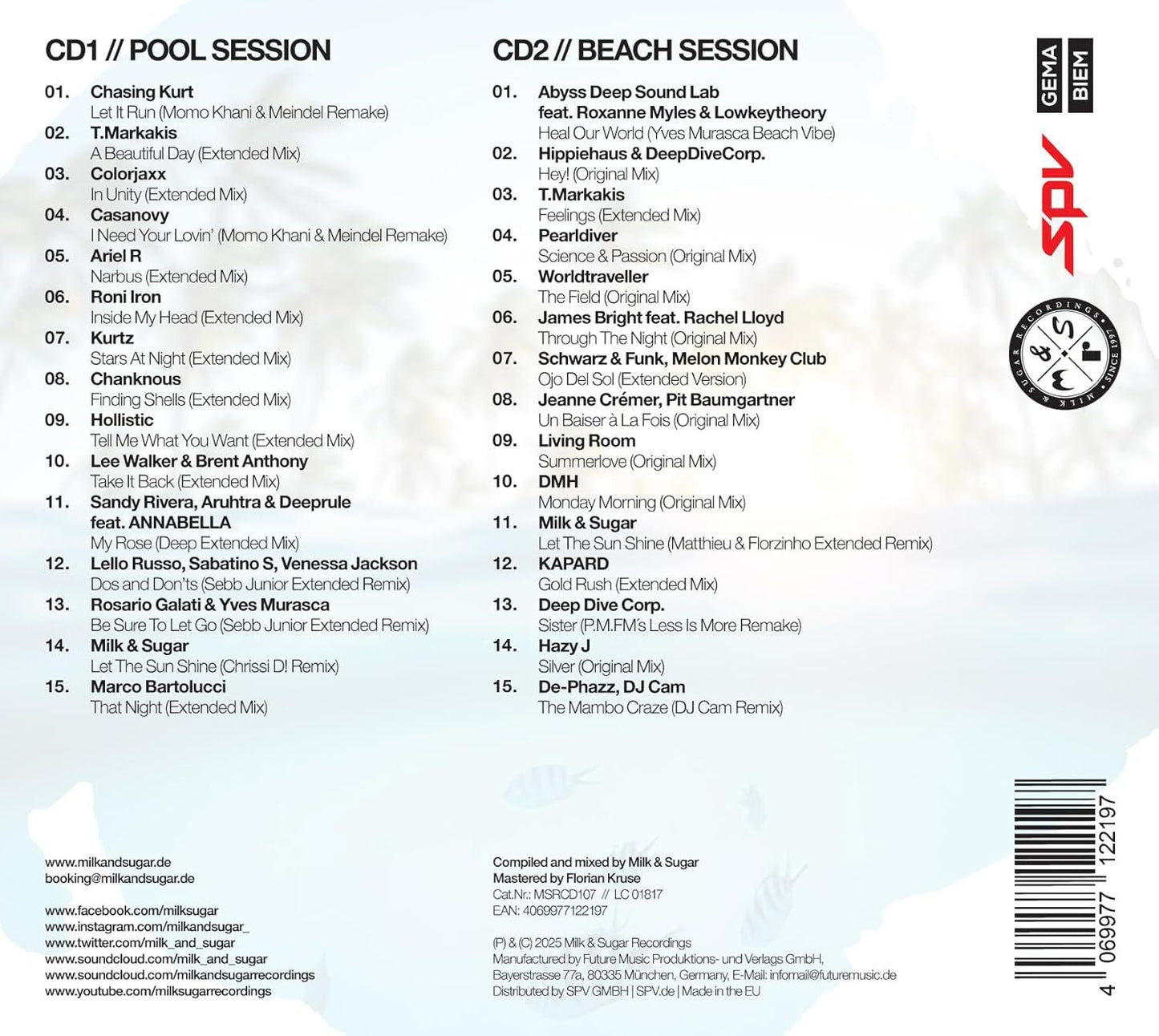 Milk & Sugar Beach Sessions 2025
