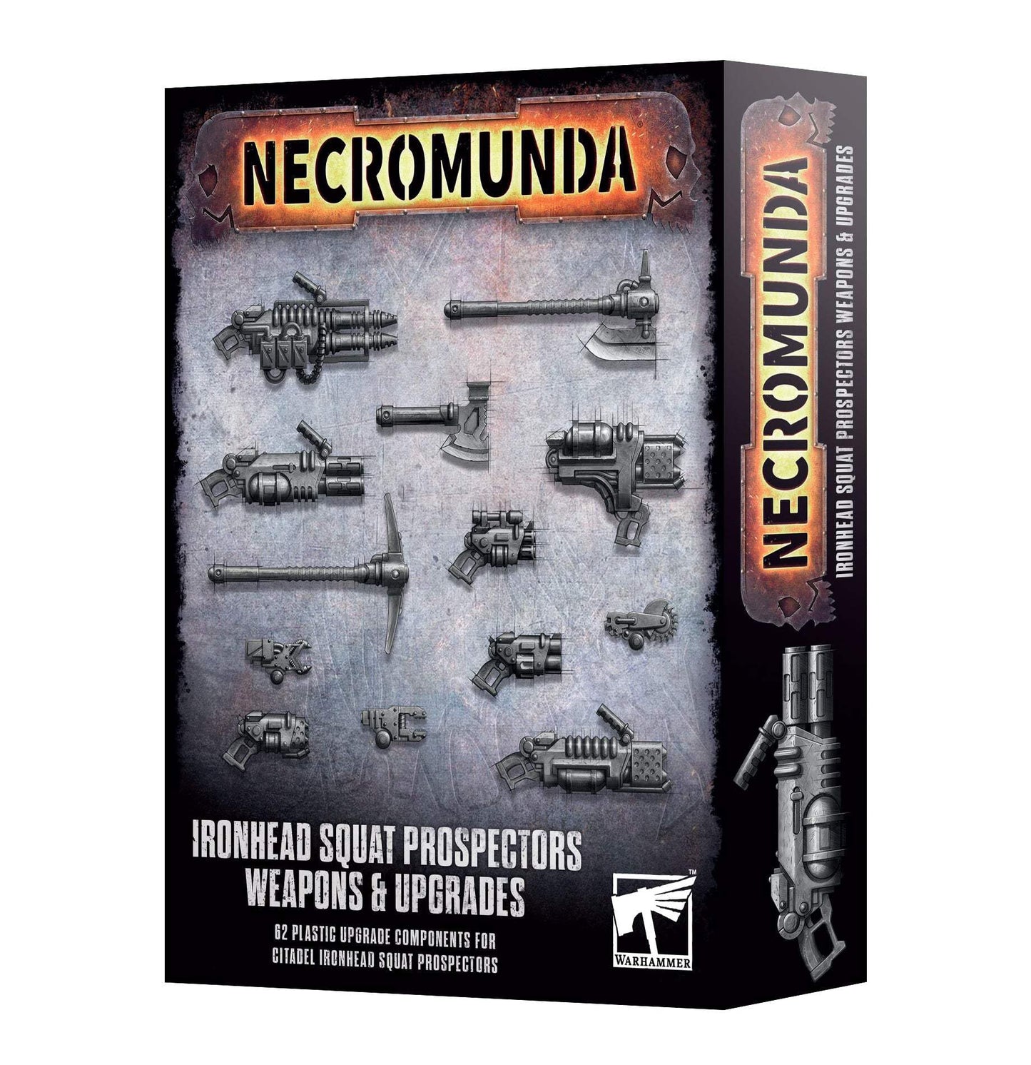 Games Workshop - Warhammer - Necromunda: Squats Prospectors Weapons & Upgrades (Ironhead Squats