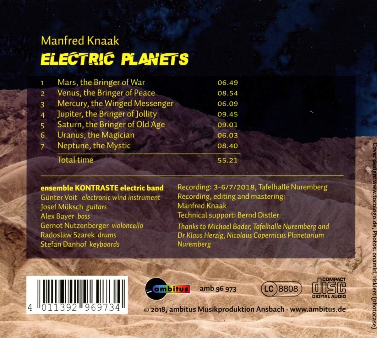 Electric Planets