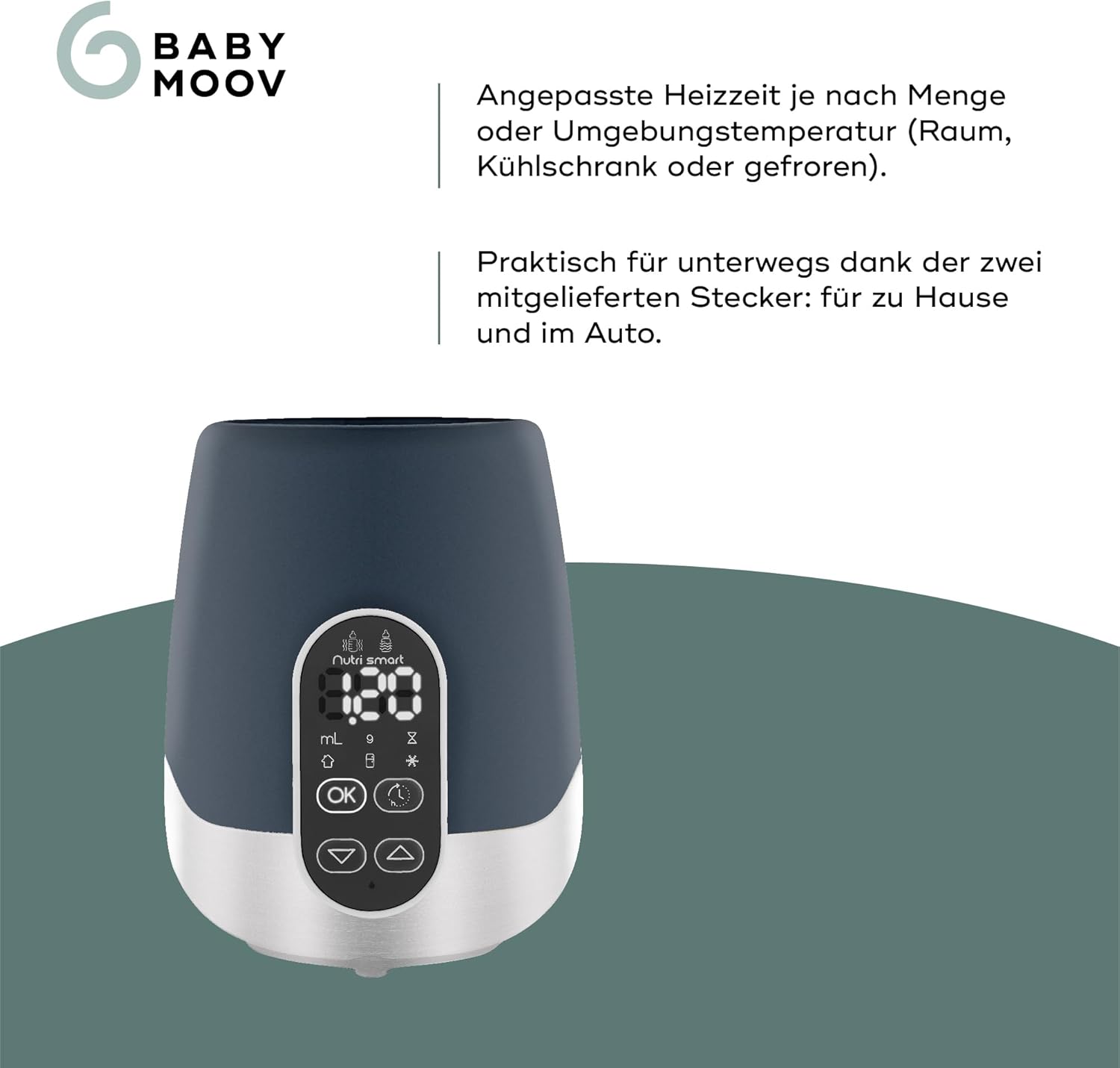 Babymoov - Nutri Smart Bottle Warmer - Compact