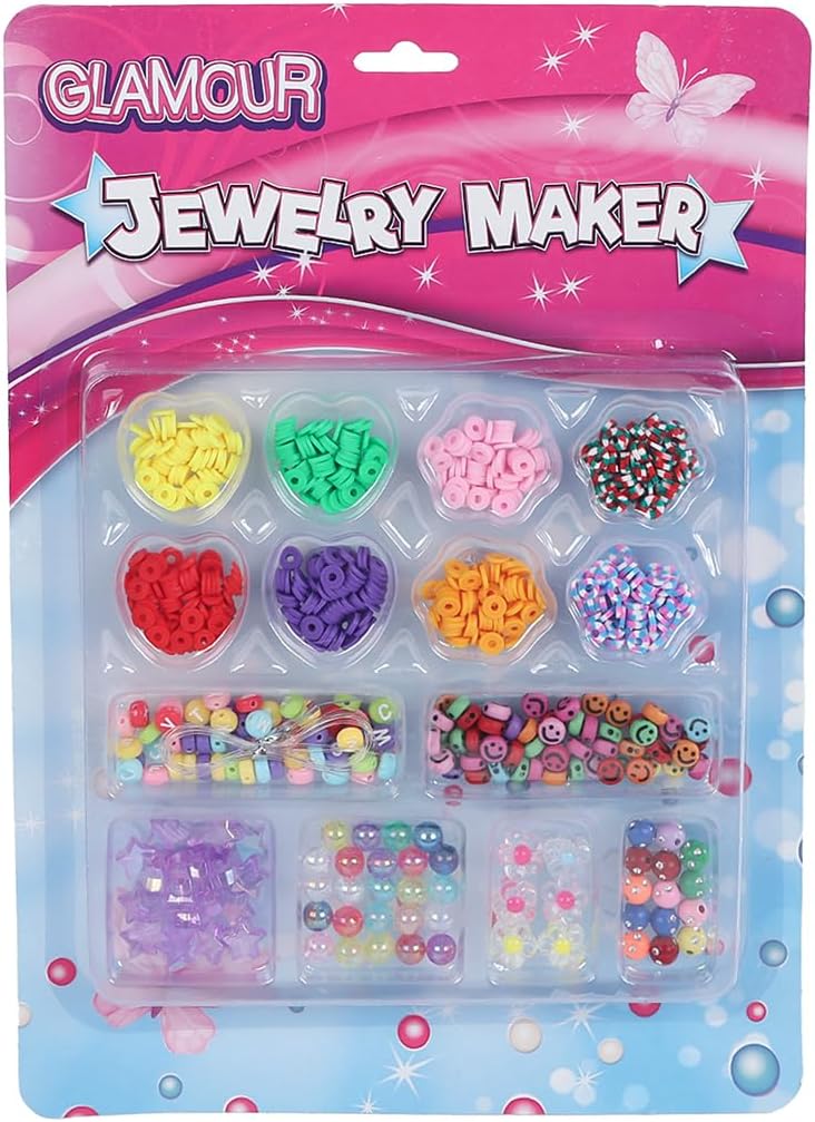 Van Manen bead set Glamour with wire for children from 3 years