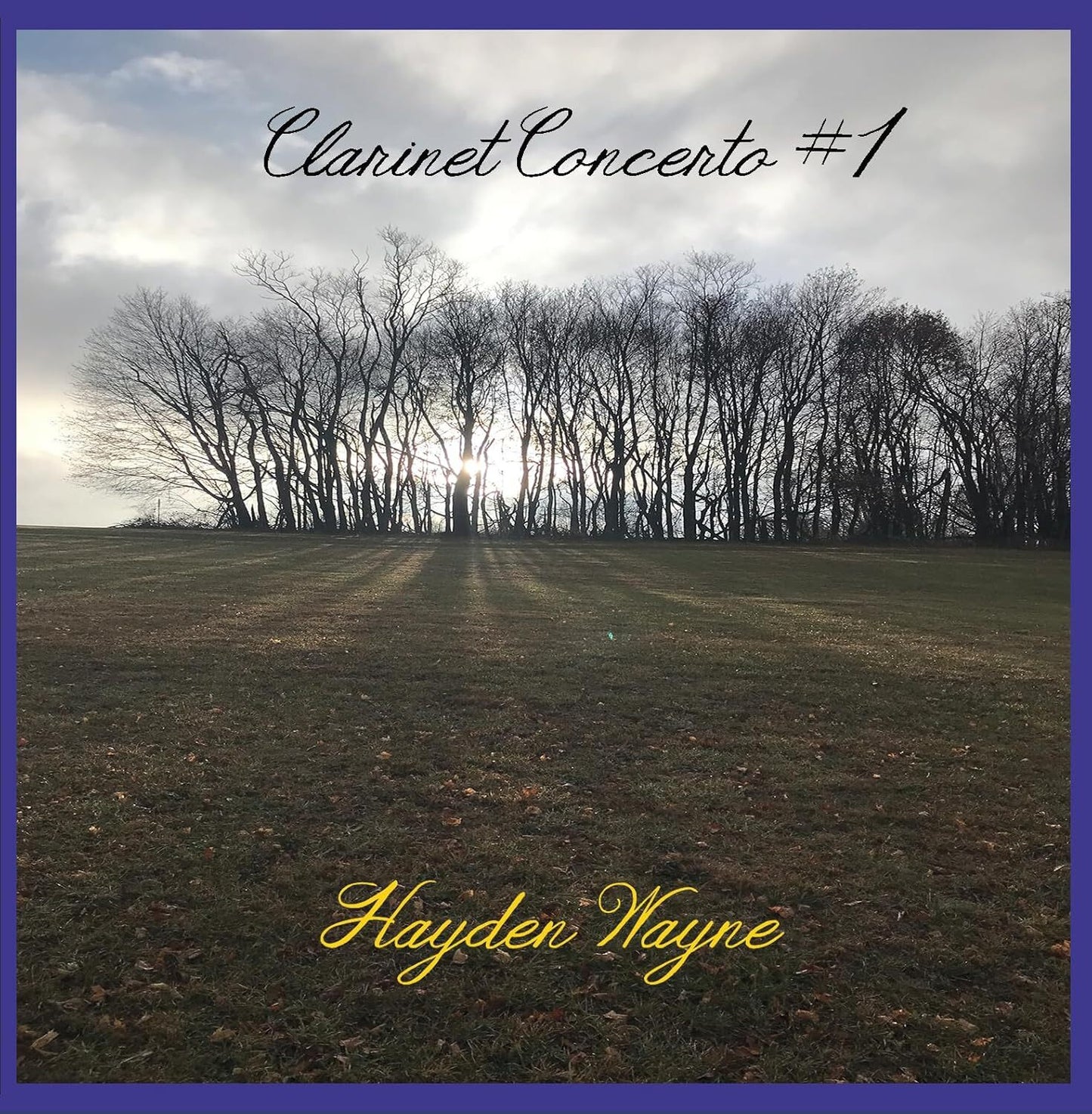 Hayden Wayne: Clarinet Concerto #1