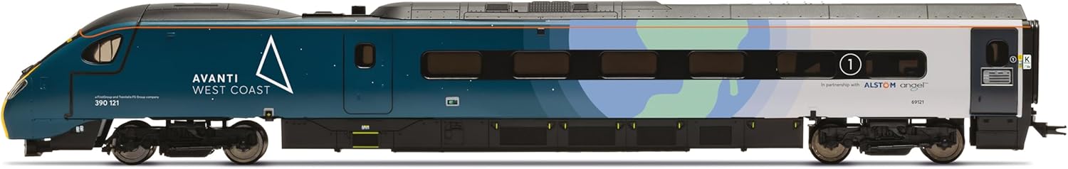 Avanti West Coast Class 390 Cop26 Livery 4 Car Train Pack 390121