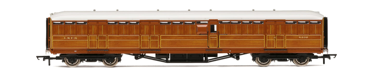 Lner Gresley Corridor Teak Coaches Passenger Brake 4239