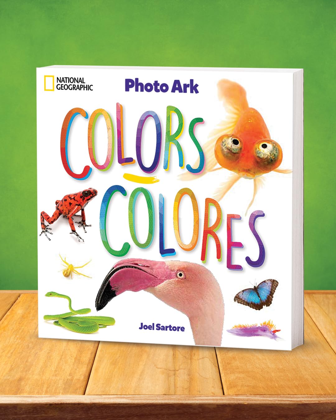 National Geographic Photo Ark Colors / Colores: Board Book: Bilingual English-Spanish (The Photo Ark