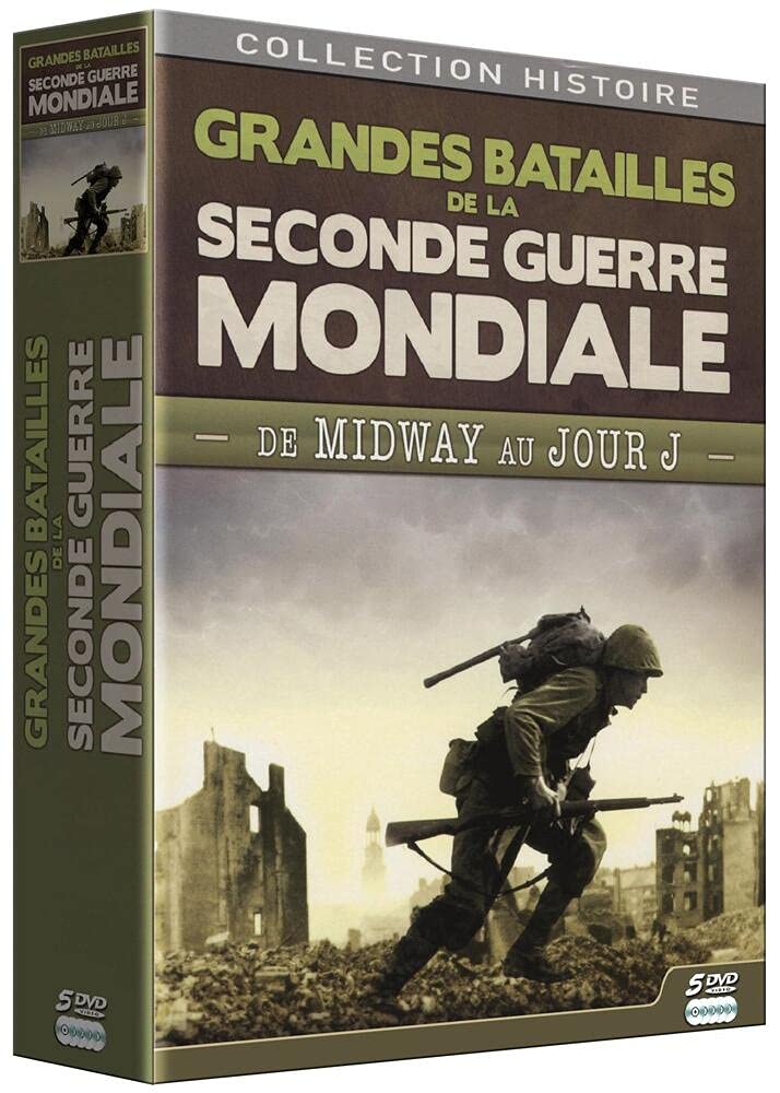 Seconde guerre mondiale midway a jour j - 5 dvd