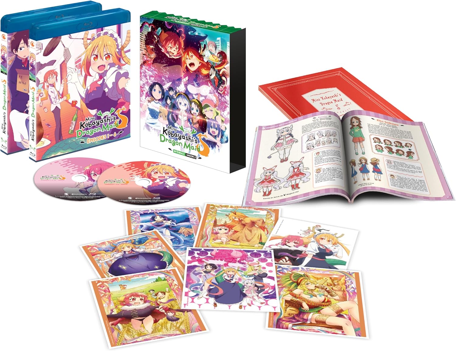 Miss kobayashi - saison 2 - 2 blu-ray